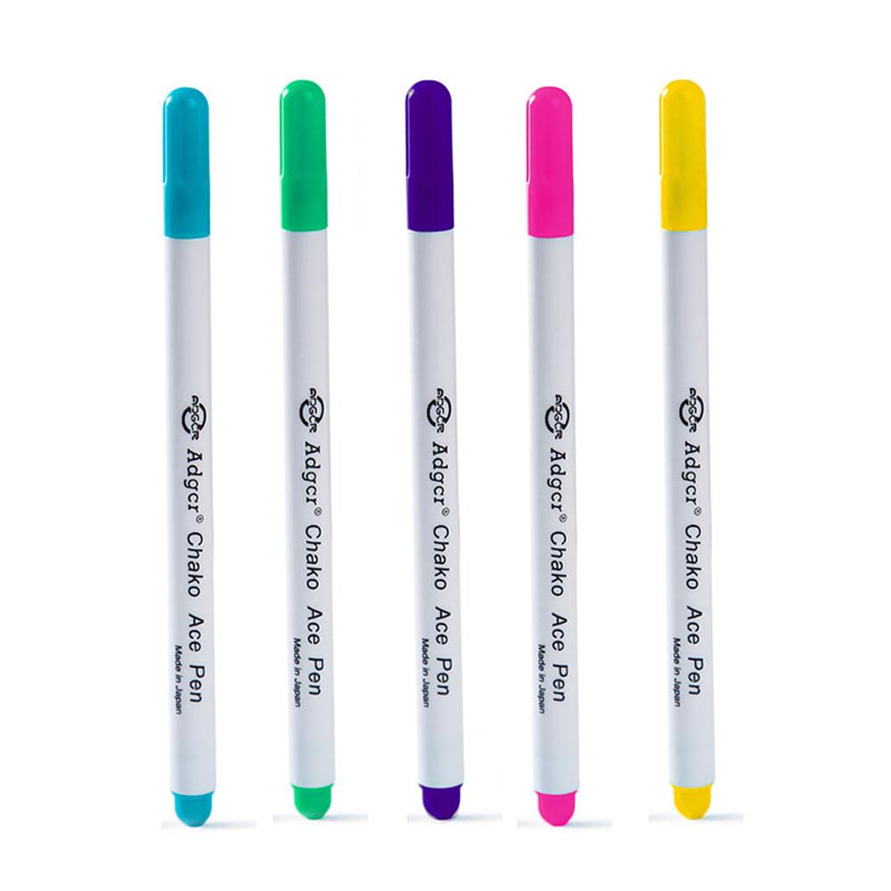 Fabric Marking Pen - 5 أقلام قابلة للذوبان في الماء