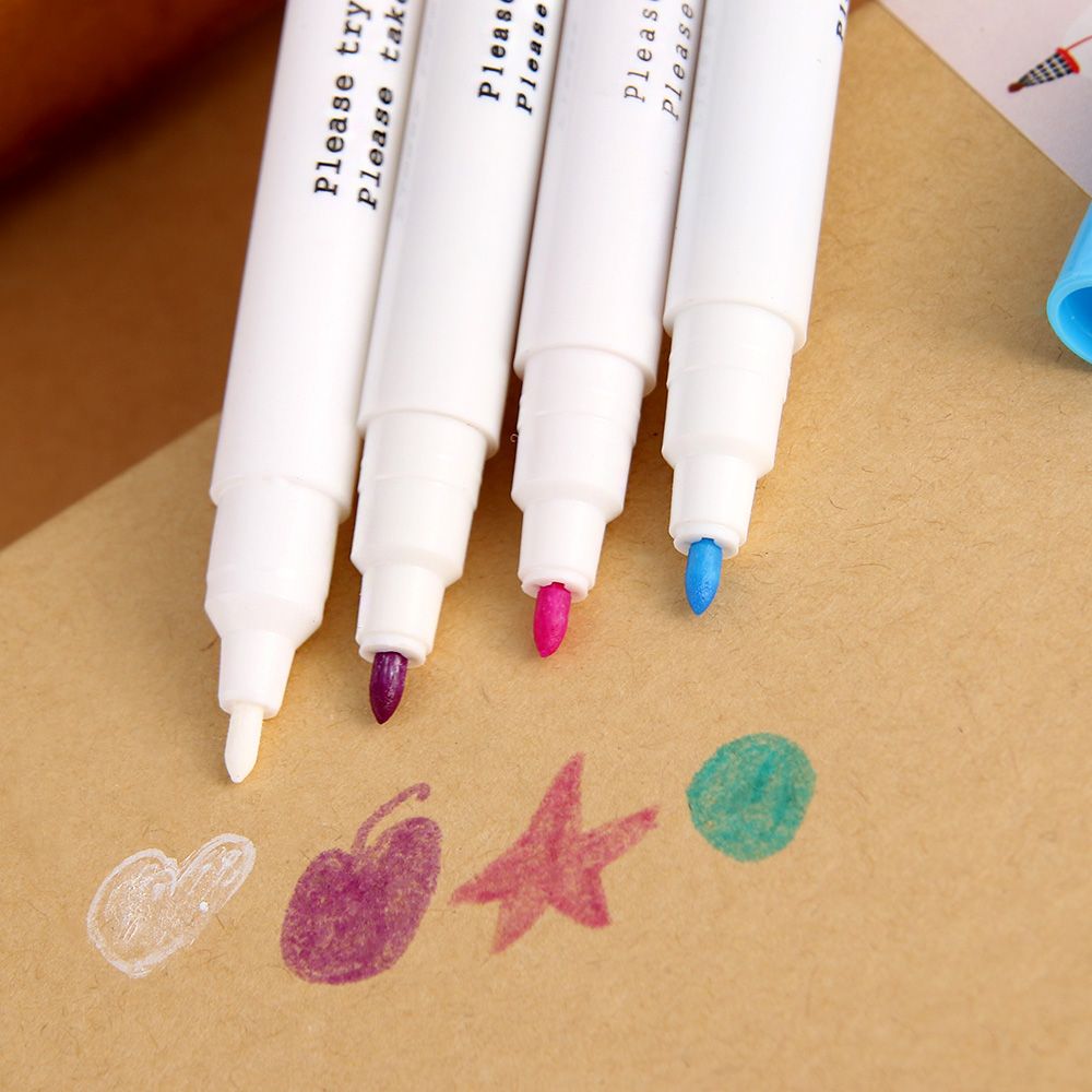 Fabric Marking Pen - 4 قطعة علامات نسيج التطريز المرقعة