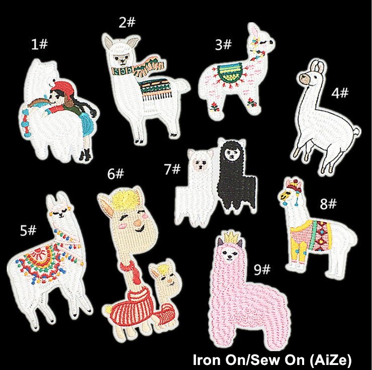 Sewing Id - 10 قطعة التصحيح الحيوان المطرزة الحديد