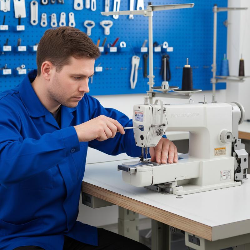 Sewing And Textile - مجموعة قدم خياطة متعرجة بثلاث إبر