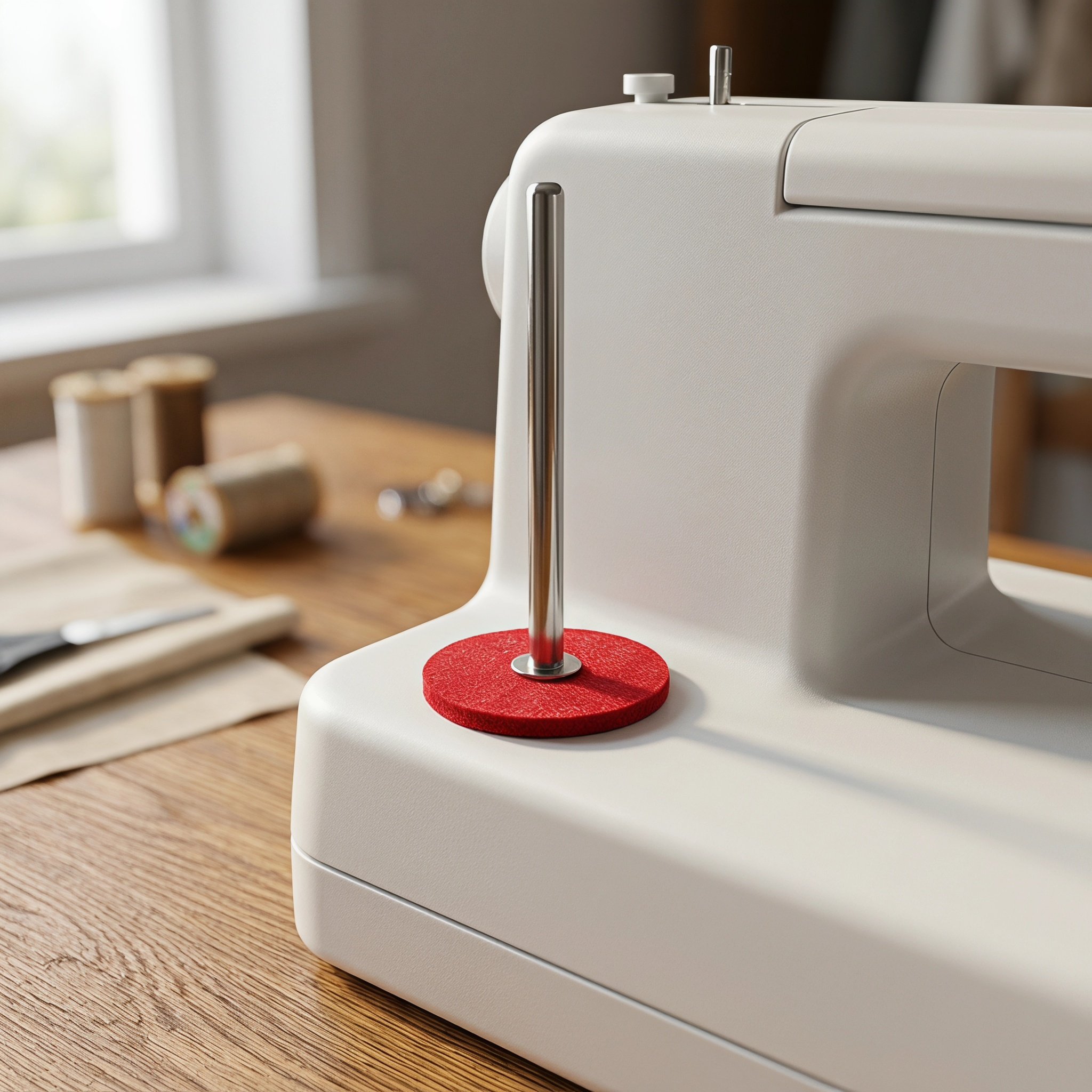 25 قطعة من وسادات اللباد الحمر - مراجعة Sewing Id وسعره