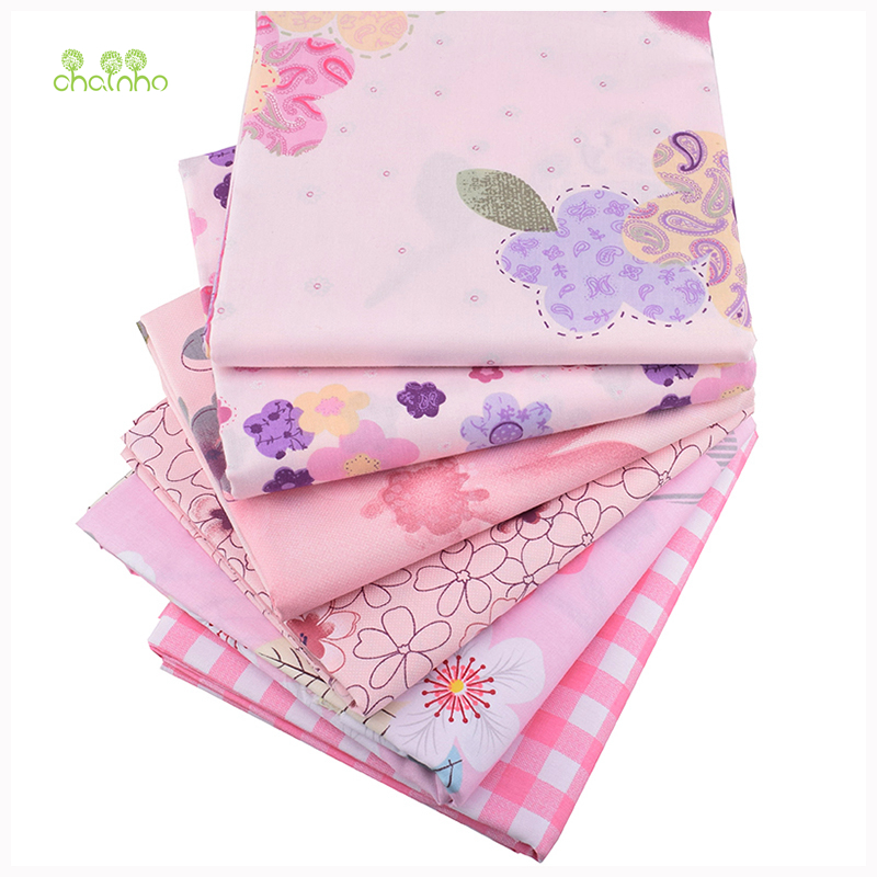 الأزهار المطبوعة حك نسيج القطن - مراجعة Sewing Textiles وسعره