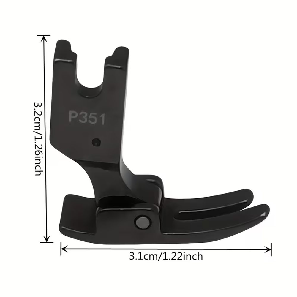 P351 قدم ضاغطة فولاذية بالكامل - مراجعة Industrial Textile Sewing Machine وسعره
