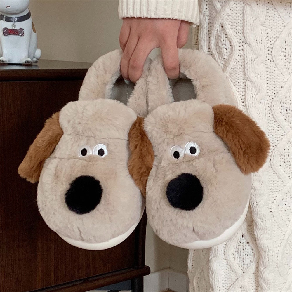 Size36-45 عناق الكلب النعال ال - مراجعة Sewing Cotton وسعره