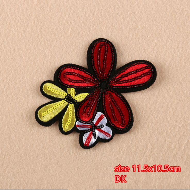 11.5x10.5 سنتيمتر 10 قطعة زهور - مراجعة Sewing Id وسعره