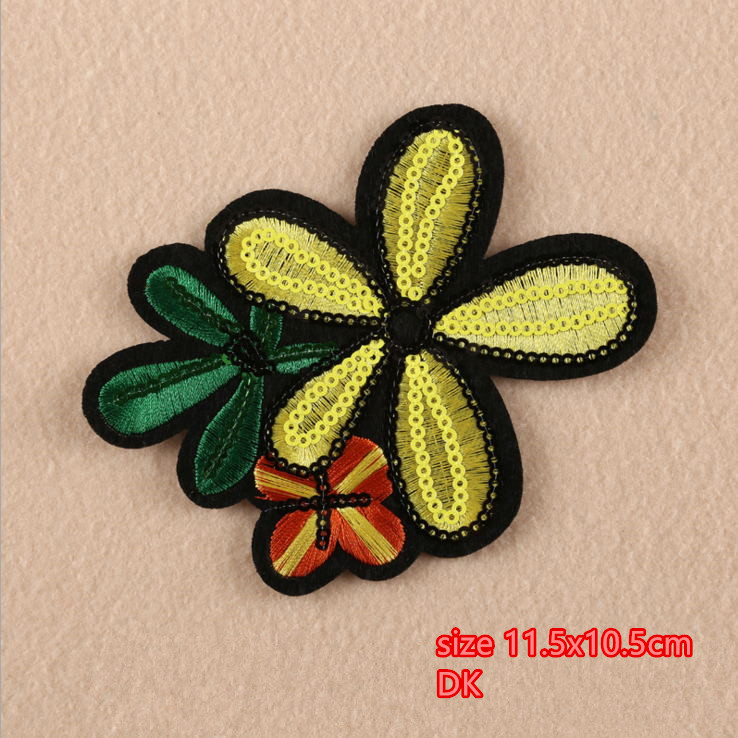 11.5x10.5 سنتيمتر 10 قطعة زهور - مراجعة Sewing Id وسعره