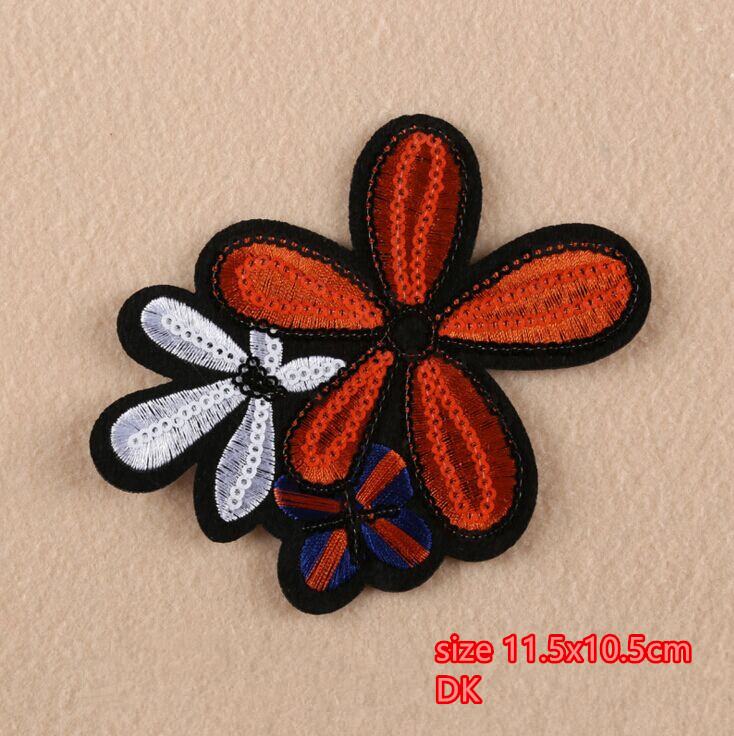 11.5x10.5 سنتيمتر 10 قطعة زهور - مراجعة Sewing Id وسعره