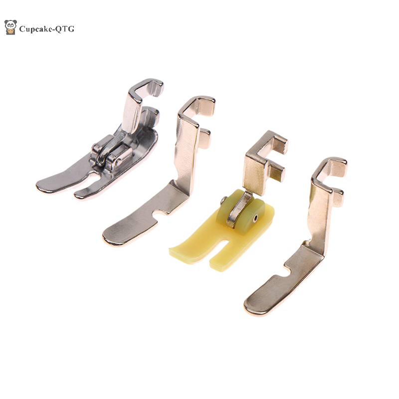 4 قطع ماكينة خياطة قديمة بسحاب - مراجعة Zipper Foot Presser وسعره