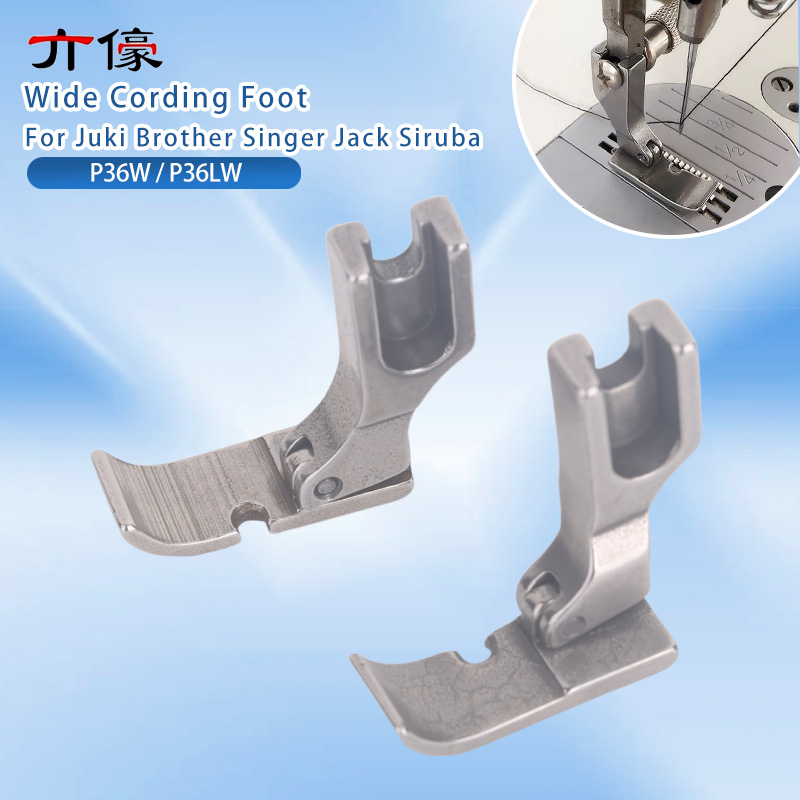 P36W P36LW واسعة حبال القدم سس - مراجعة Zipper Foot Presser وسعره