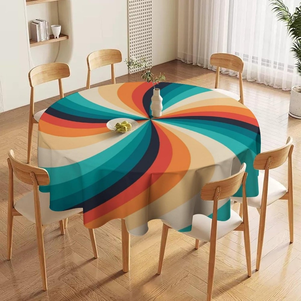 مفرش طاولة دائري بتصميم حلزوني - مراجعة Century Textile & Sewing Supply Hours وسعره